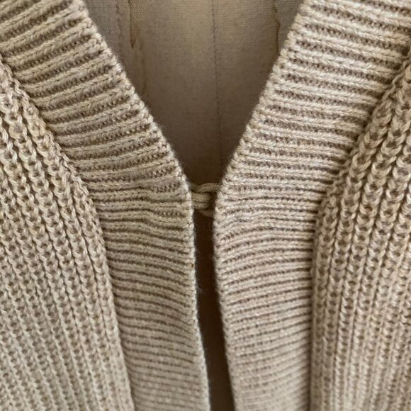 Cabi Tan Long Cardigan Womens Size Medium - Picture 6 of 12